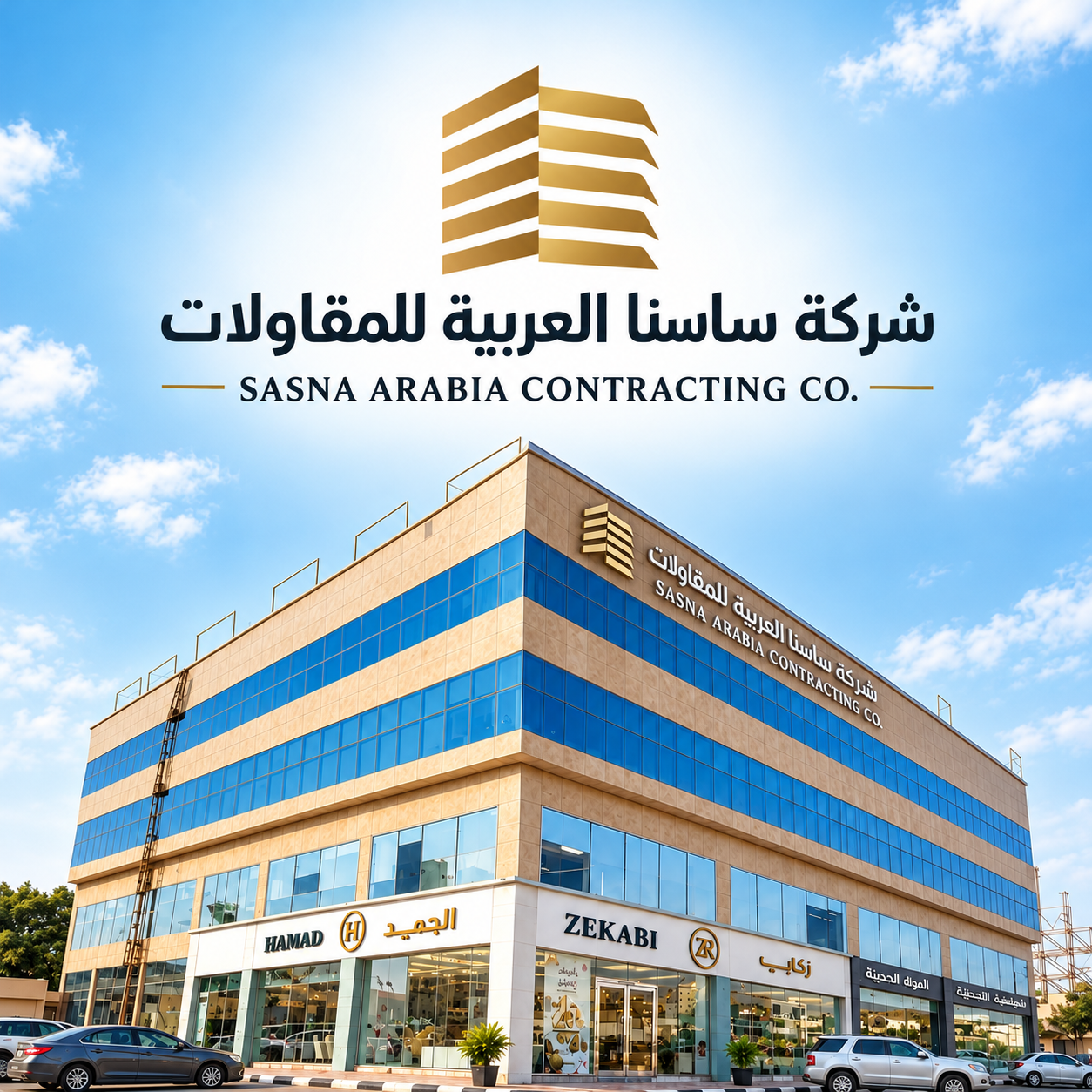 شركة ساسنا العربية للمقاولات banner