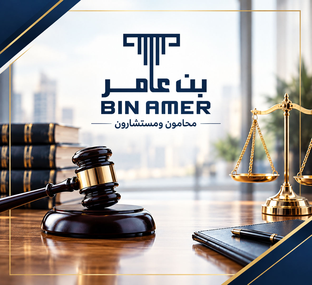 مكتب بن عامر محامون ومستشارون banner
